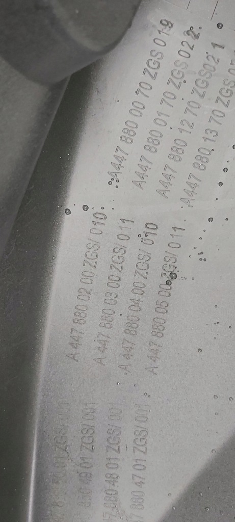 фото №8, Mercedes v-klasa a4478800200 бампер передний