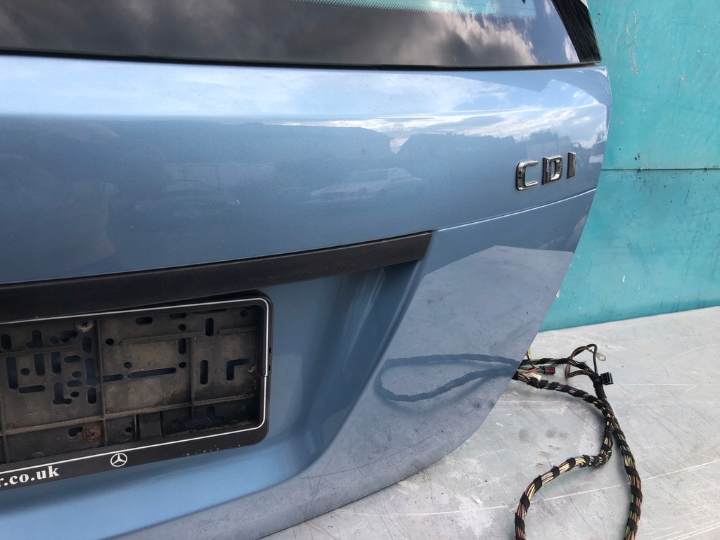 фото №4, Mercedes w204 kombi крышка багажника задняя задняя c230