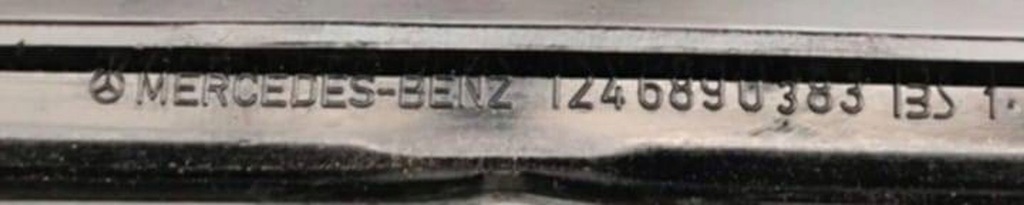 фото №6, Mercedes-benz e w124 1993 крышка крышка бардачка