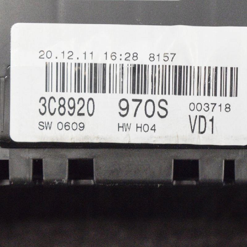 фото №5, Volkswagen passat cc набор индикаторов спидометра 2.0 tdi 103kw 3c892