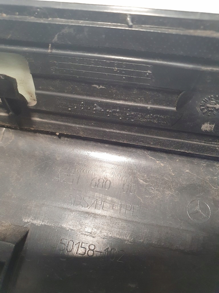 фото №11, Mercedes-benz оригинальный номер a2516800035 молдинг накладка порог