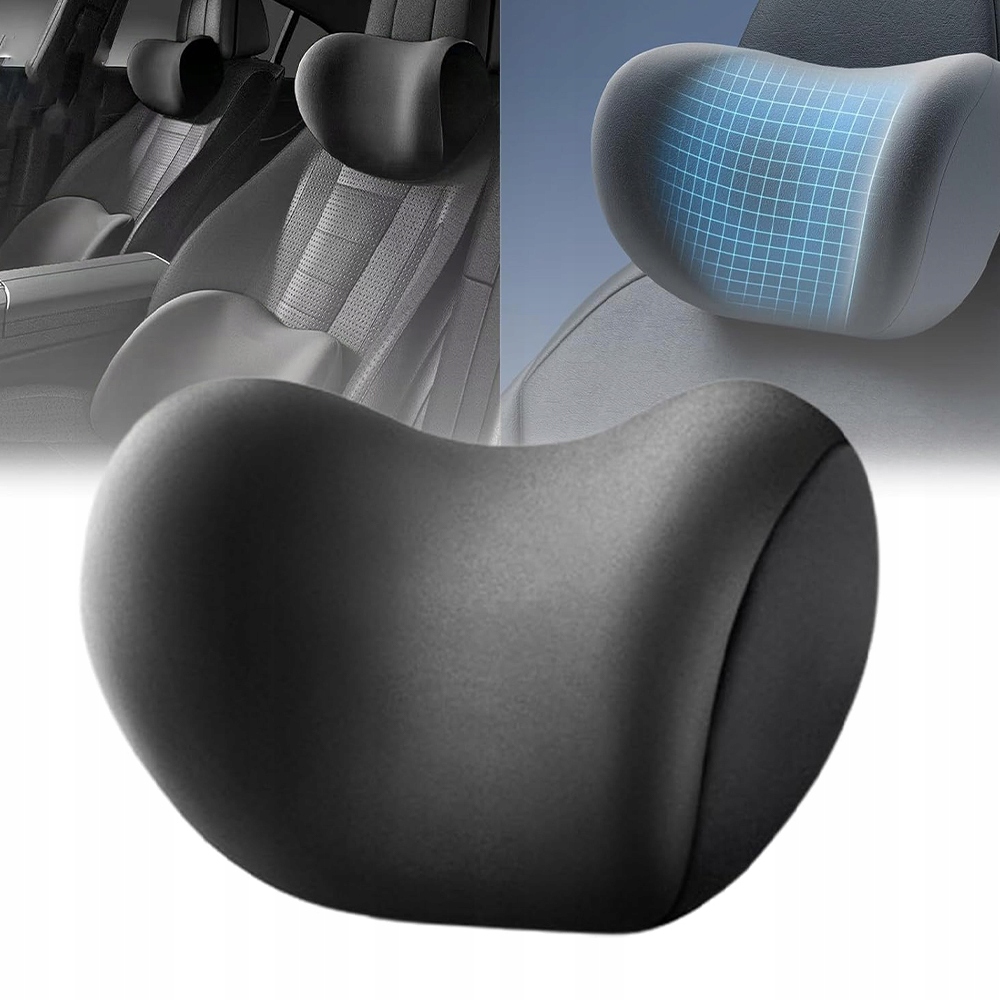 фото №11, Подушка автомобильная дорожный подголовник pod głowę-czarna