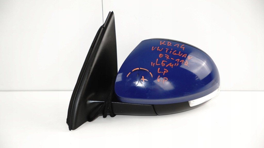 фото №8, Зеркало левая vw tiguan i 07-11r 6pin ll5m