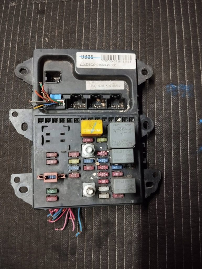 фото №1, Коробка модуль bsi kia cerato i 2.0 crdi 91950-2f050