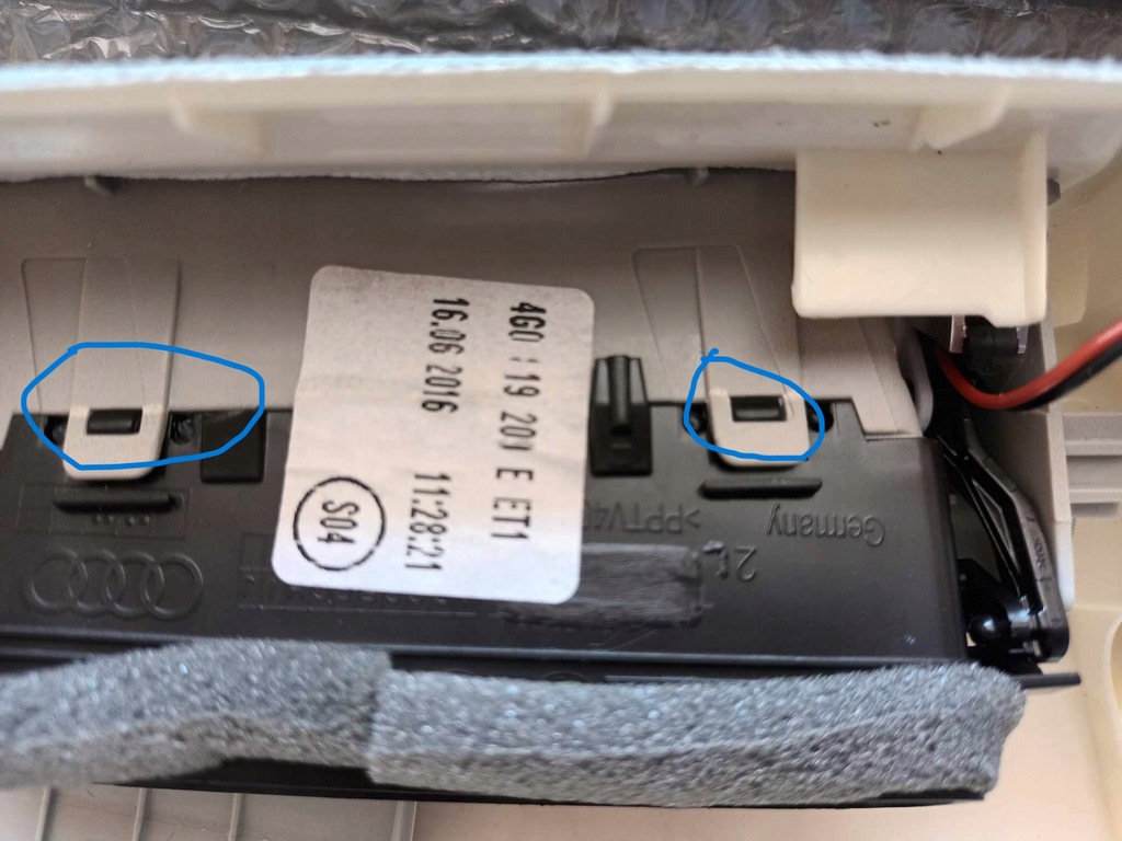 фото №16, Audi a6 c7 4g lift защита стойка правая левая 4g0867243a hf6 4g0867244a hf6