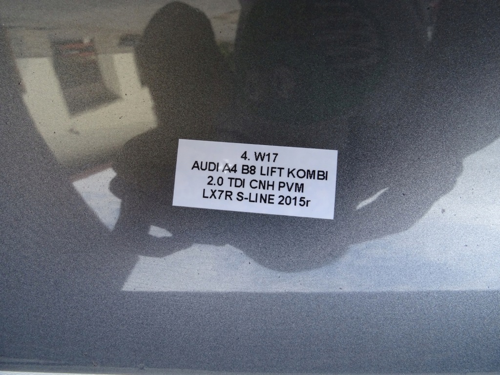 Капот крышка двигателя перед lx7r audi a4 b8 рестайлинг  11-15r универсал / седан в Украине