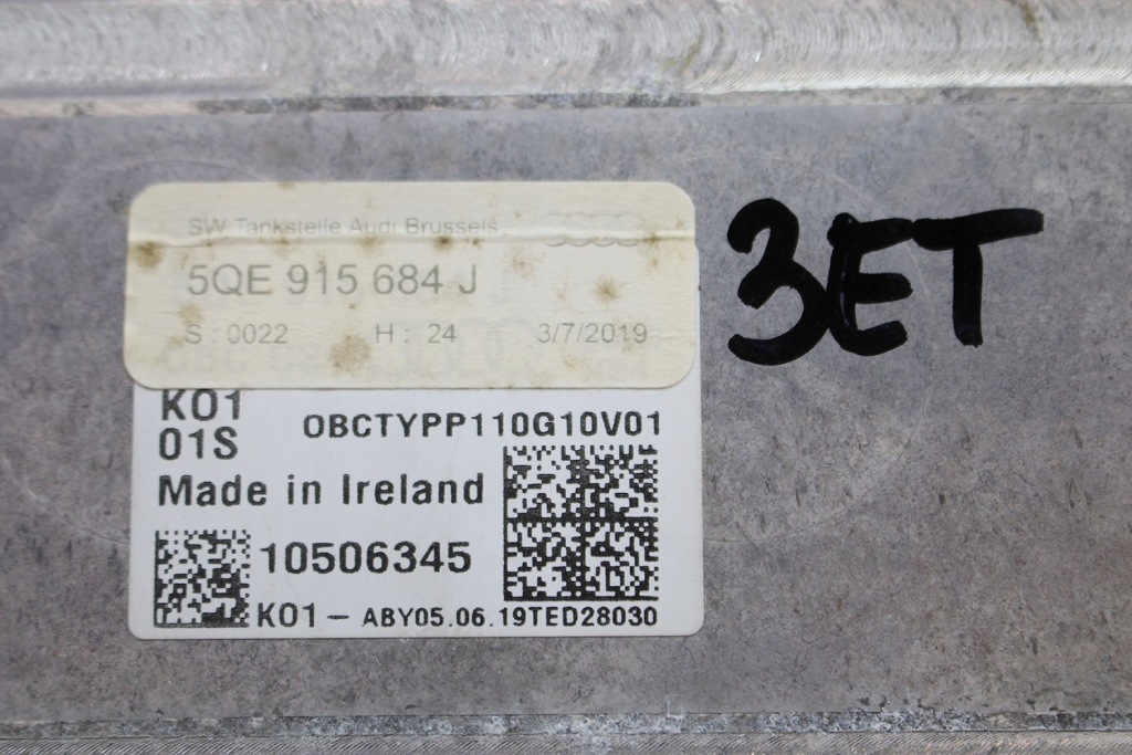 фото №6, Audi e-tron зарядний пристрій 5qe915684j 5qe 915 684 j пристрій do заряджання акумулятор