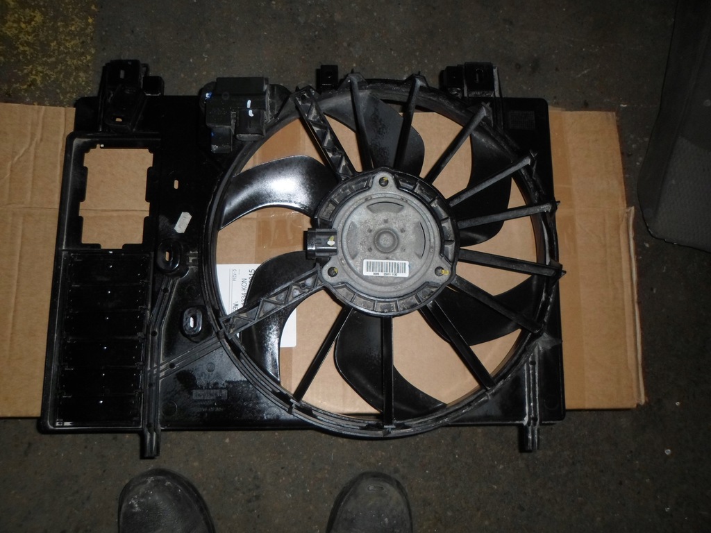 фото №1, Peugeot 508 вентилятор радиатора