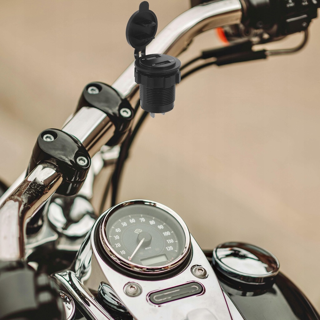 фото №11, Зарядний пристрій motocyklowa зарядний пристрій przenośna кронштейн na мотоцикл