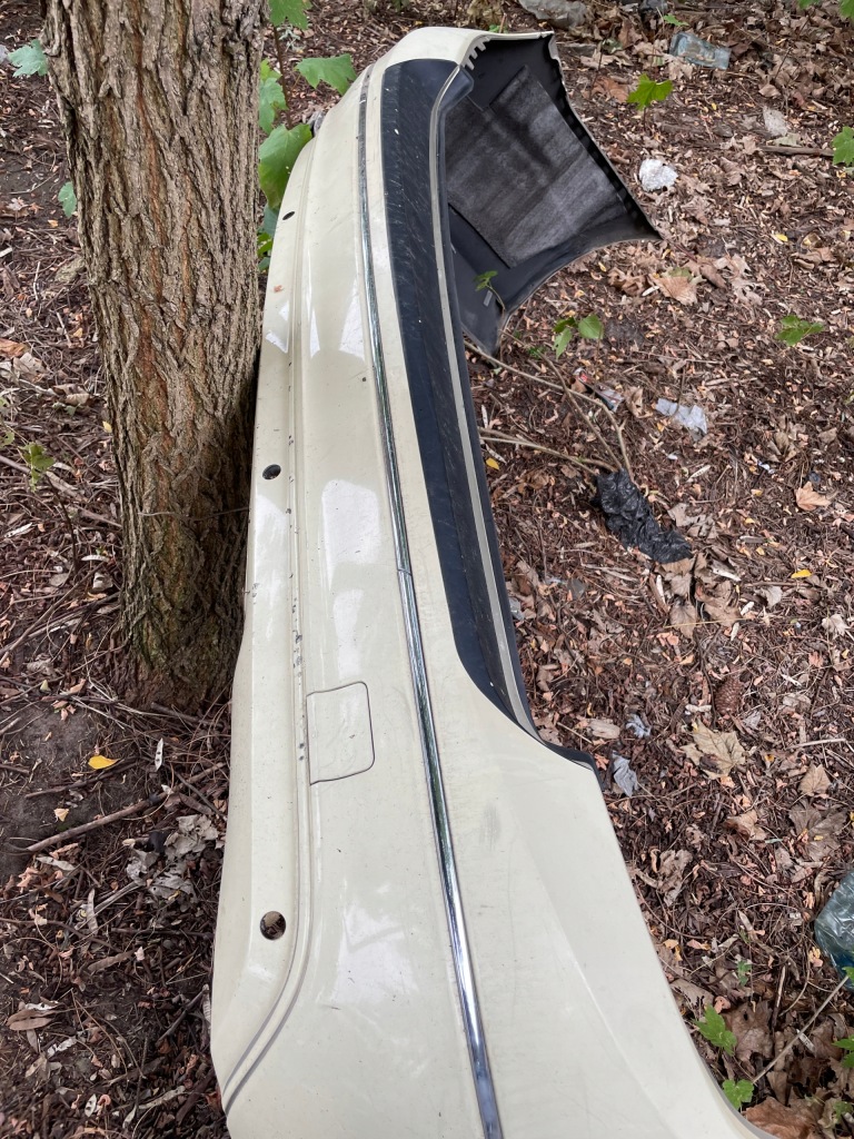 Mercedes c klasa w204 рестайлинг  бампер задняя универсал хром с Разборки