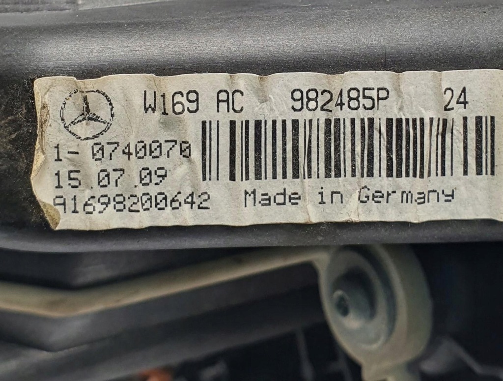 фото №6, Вентилятор вентилятор mercedes w169 w245 europa