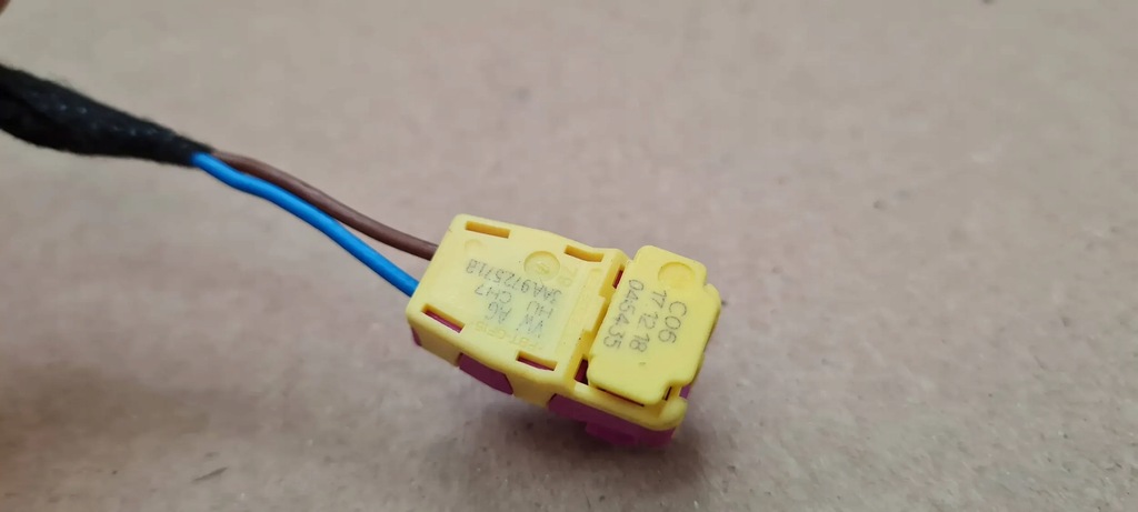 фото №6, A4 b9 8w штекер колодка подушка безопасности 3aa972571b a5 8w a5 q5 80a