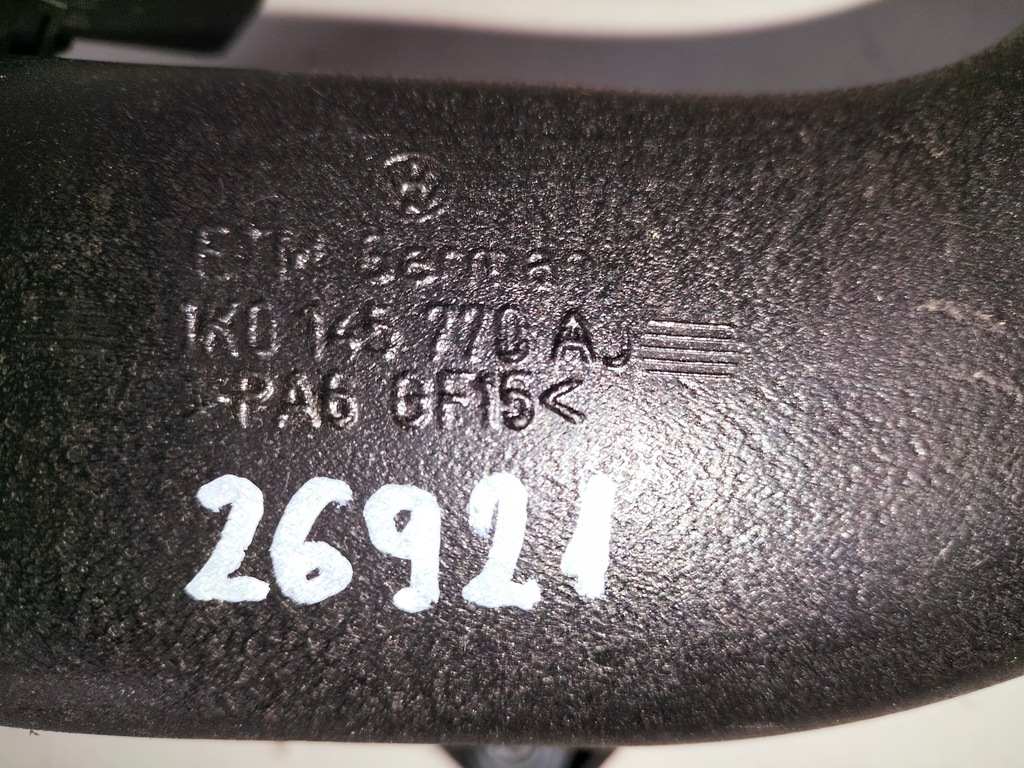 фото №8, Труба інтеркулера audi tt 8j lift 10- golf vi 08-