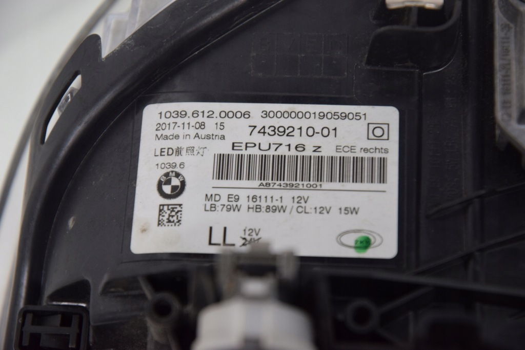 фото №14, Лампы лампа левая правая bmw 5 g30 g31 led адаптивный