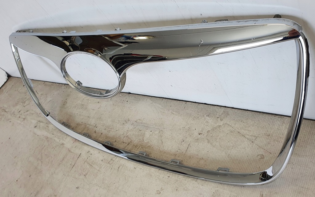 фото №4, Хром решётка радиатора рамка hyundai santa fe ii 09 lift org