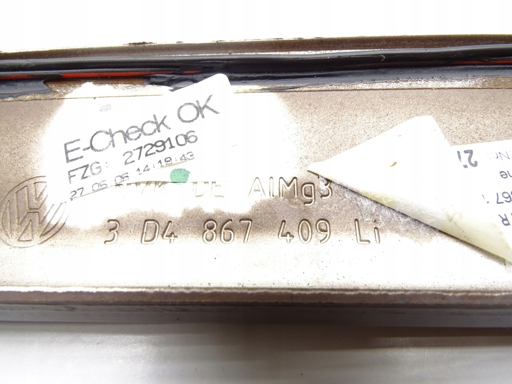 фото №12, Молдинг ручка dekor левый задняя vw phaeton 3d4867101f