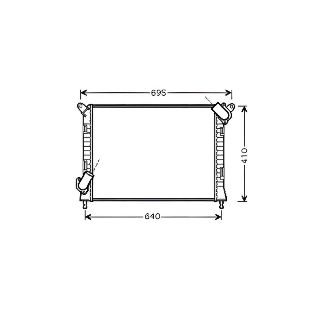 Купить Diederichs dcm1579 радиатор, система охлаждение двигателя