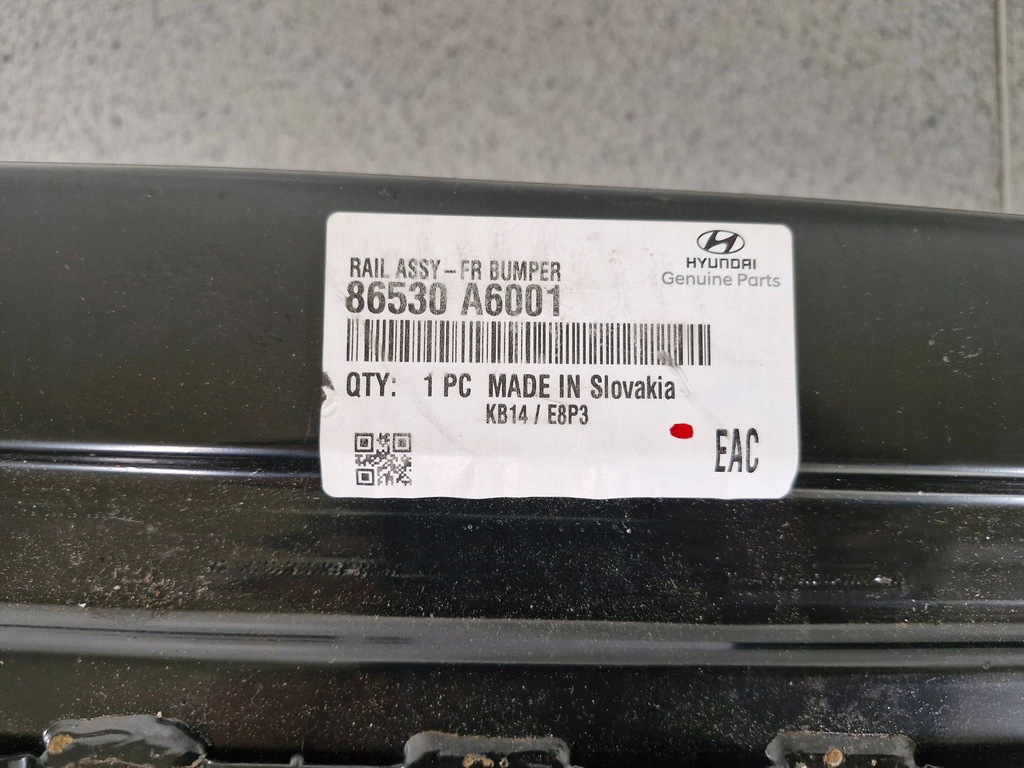 фото №6, Балка бампера перед hyundai i30 ii gb 86530a6001