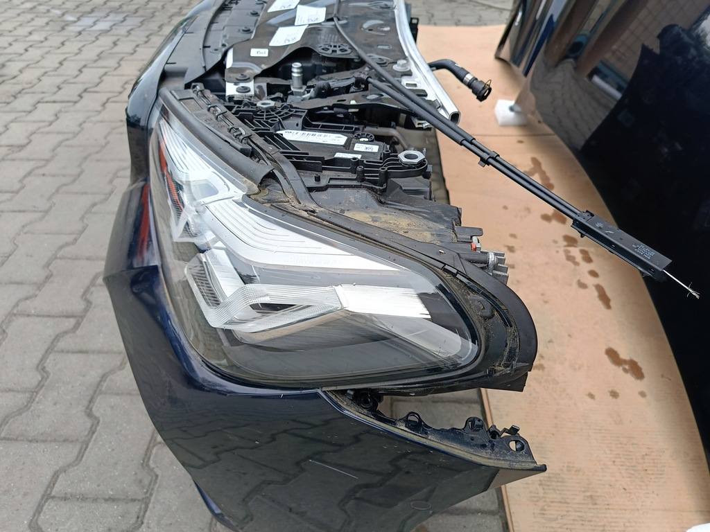 фото №8, Лампа перед левая правая led адаптивный bmw 5 g30 g31 lci модули полный