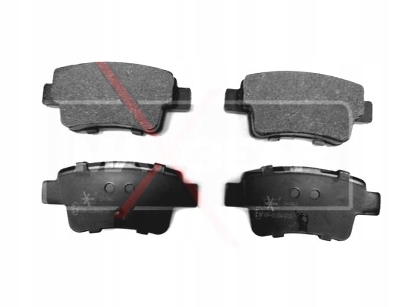 фото №1, Гальмівні колодки гальмівні fiat grande punto evo 09- задня