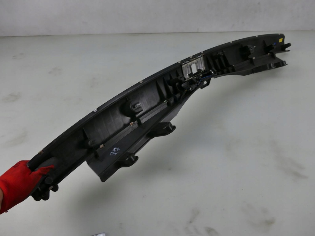 фото №4, Audi q7 4l захист поріг поперечина замка задня молдинг хром