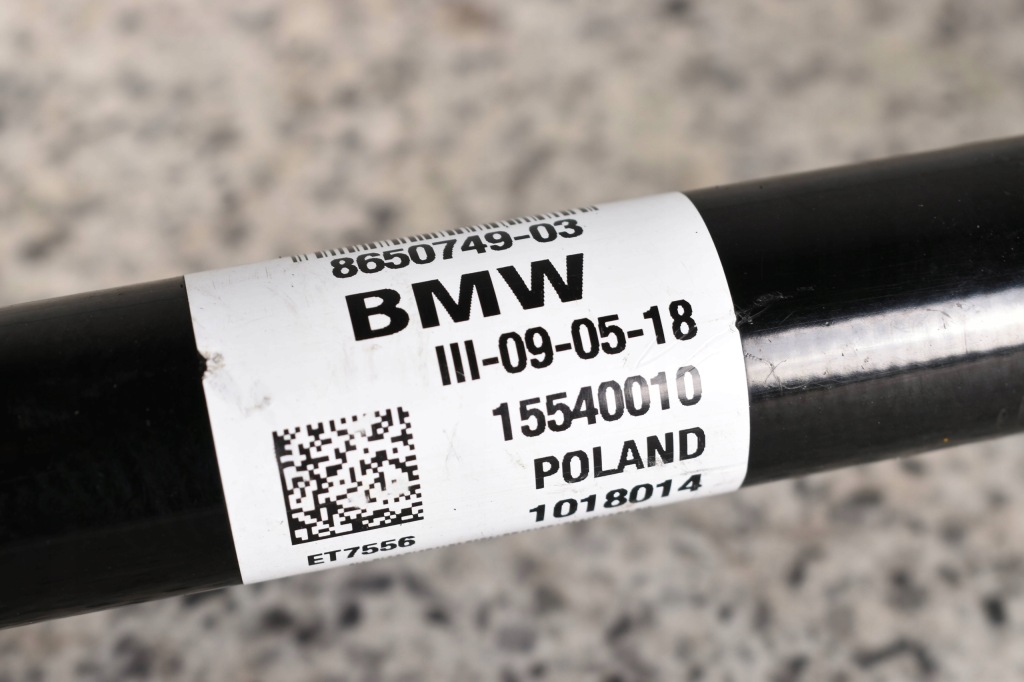 Mini f55 f56 f57 приводной вал приводная левый  перед левая передняя 8650749 5a2e061 с Разборки