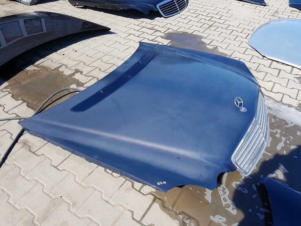 фото №4, Mercedes e klasa w211 02-06r капот решётка радиатора
