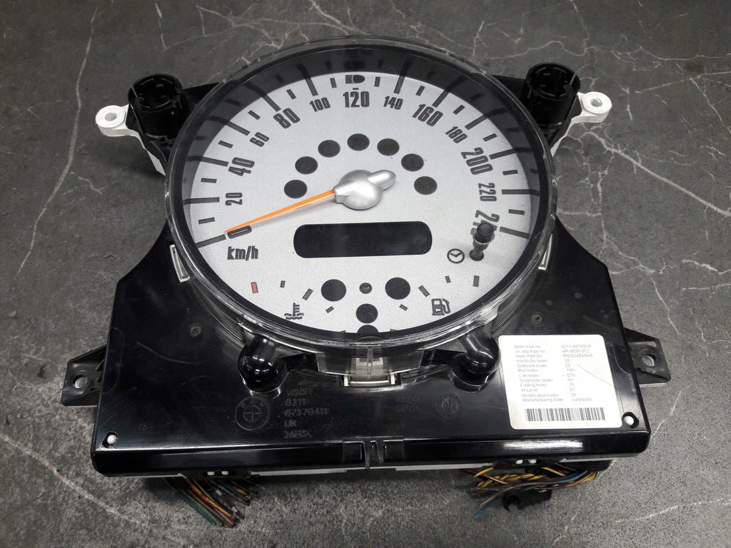 фото №1, 6978319 лічильник приладова панель mini cooper r50 r52 r53