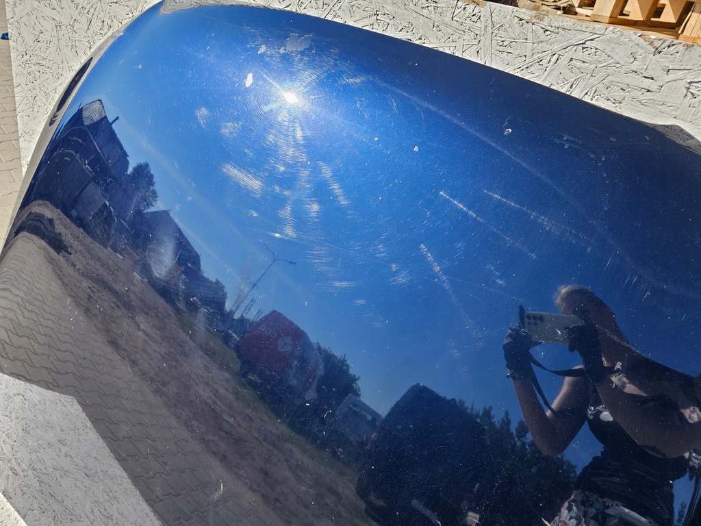 фото №4, Q5 8r капот перед передняя granatowa lz5a