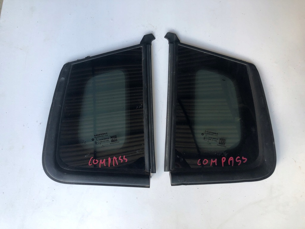 фото №1, Jeep compass скло кузовна задня права ліва 19