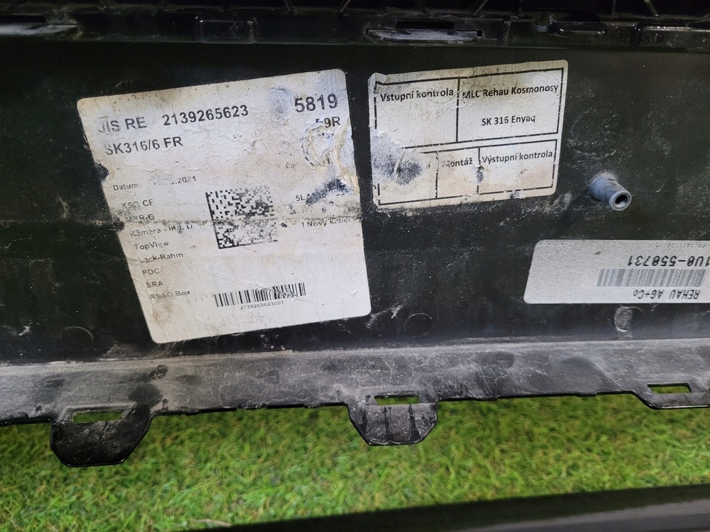 фото №10, Skoda enyaq 5la бампер перед передний