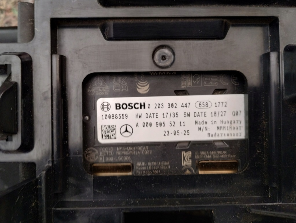 фото №9, Радар dystronic кронштейн mercedes eqa eqb a0009055211 a2478212100 a2478212200