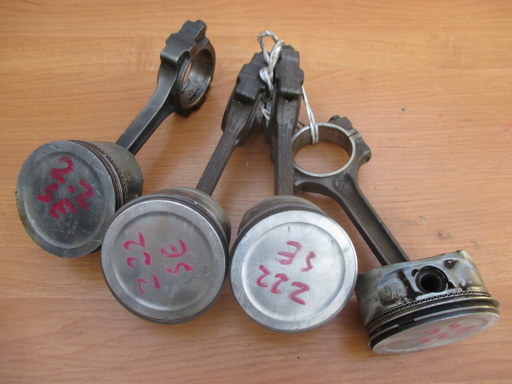 фото №6, Opel astra ii g zafira 2.2 z22se бензин fiat croma поршень + шатун 815 835