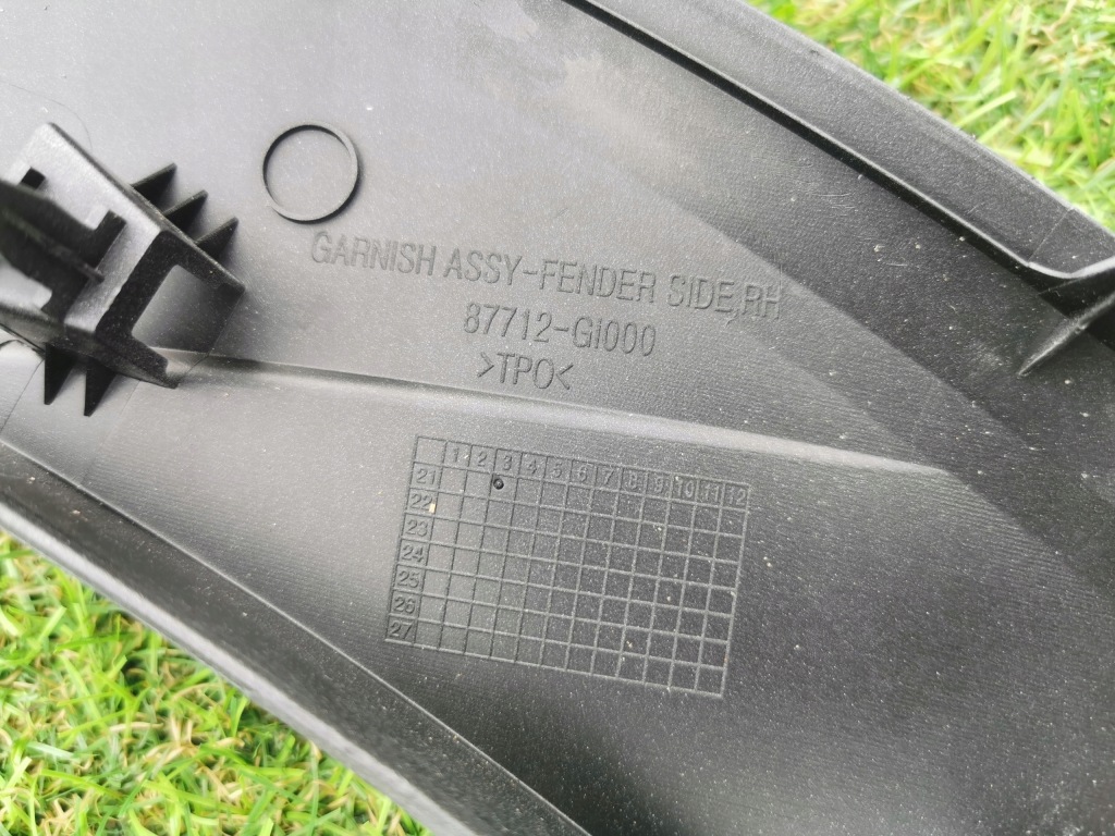 фото №12, Hyundai ioniq 5 молдинг крила права перед