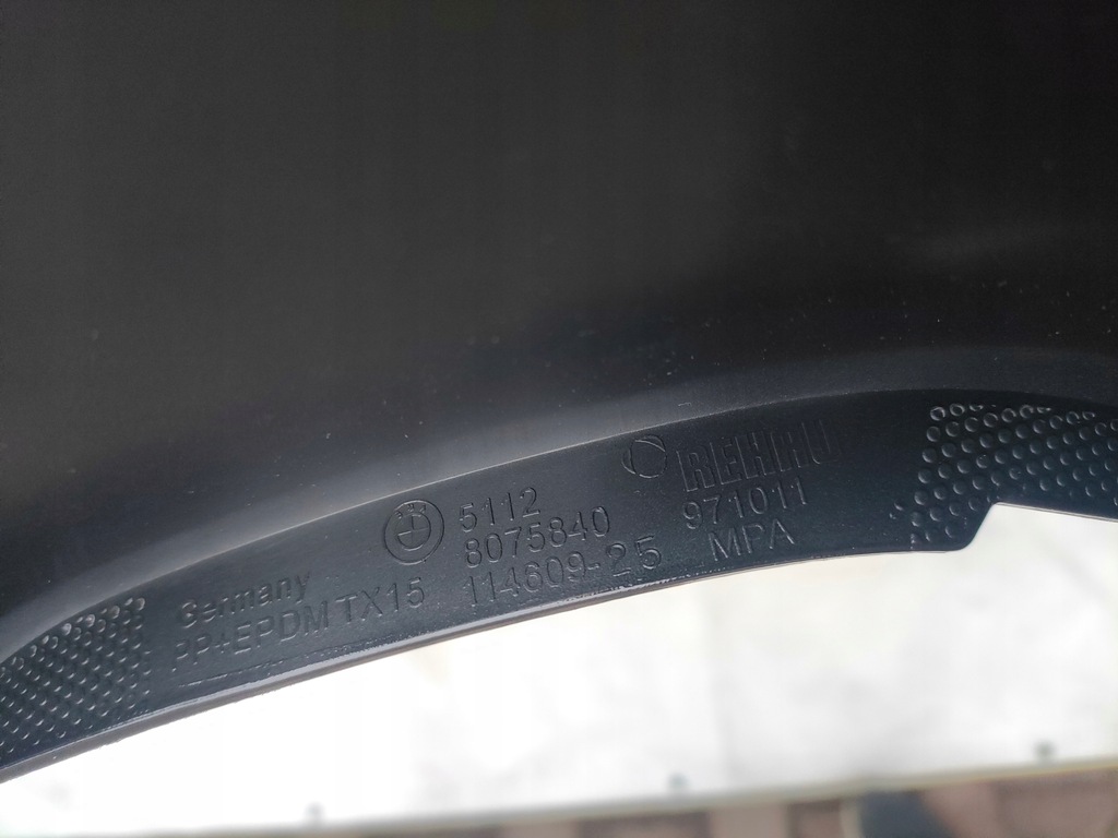 фото №9, Диффузор бампера bmw 4 g22 g23 20- m-pakiet 8075840 задняя