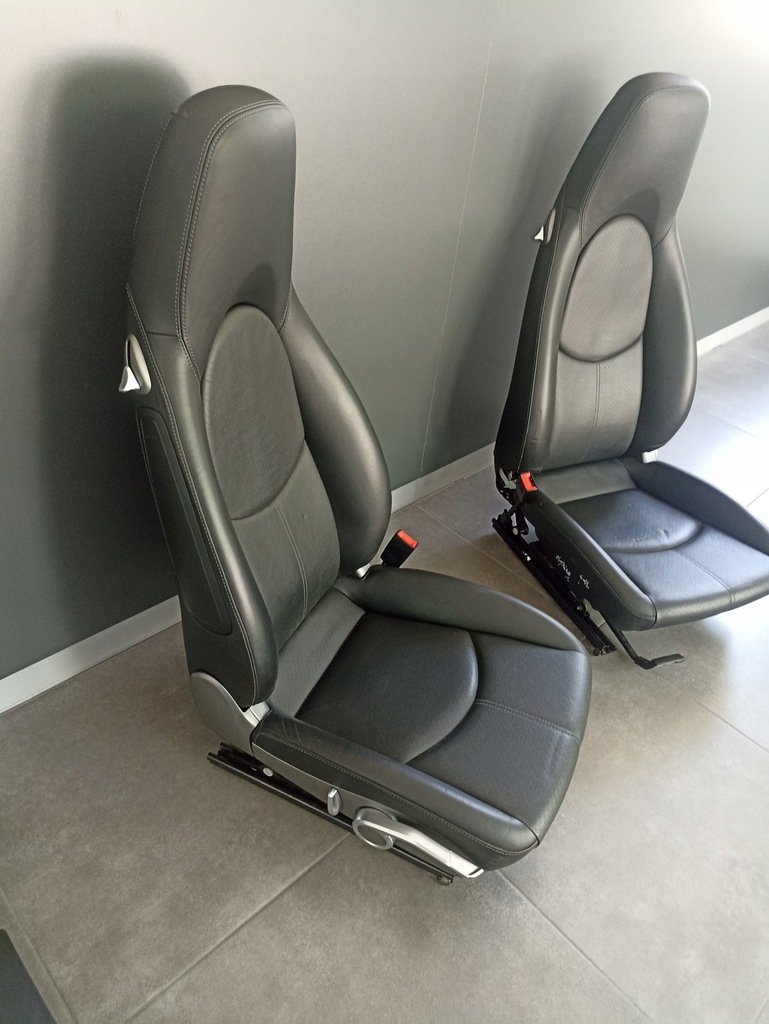 фото №11, Porsche carrera s 911 997 сиденья заднее сиденье обшивки кожа