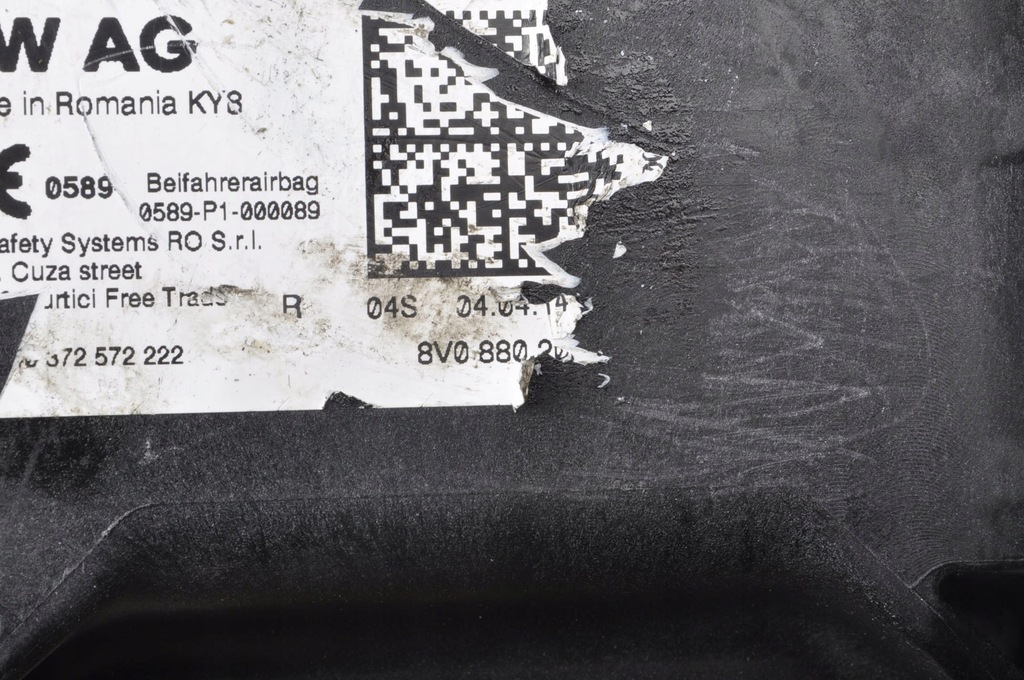 фото №5, Volkswagen golf vii подушка подушка безопасности пассажира