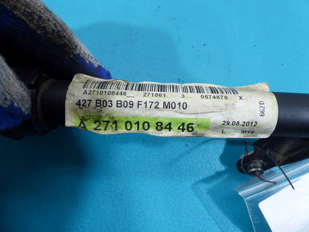 фото №4, Шланг системы охлаждение mercedes slk iii r172