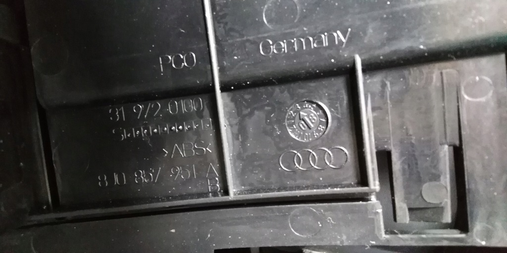 фото №14, Audi tt 8j туннель средний 2 элементы телефон 08r