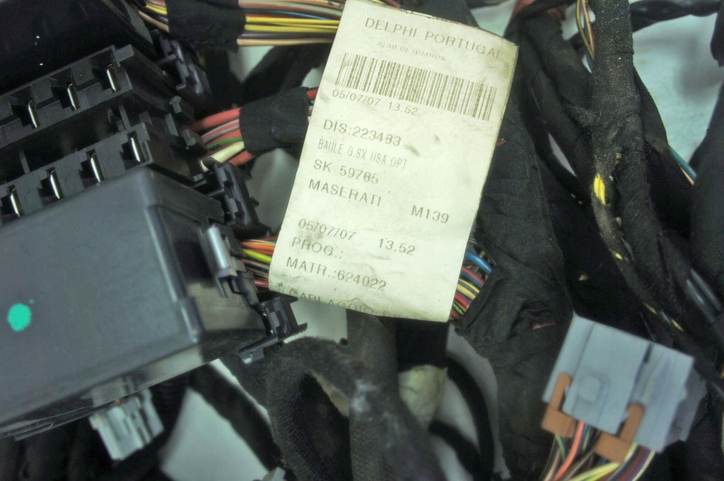 фото №6, Ip455 maserati quattroporte v джгут багажника