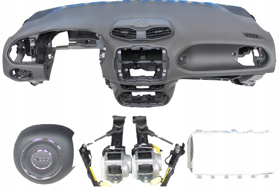 фото №1, Панель приладів консоль подушка безпеки ремені jeep renegade