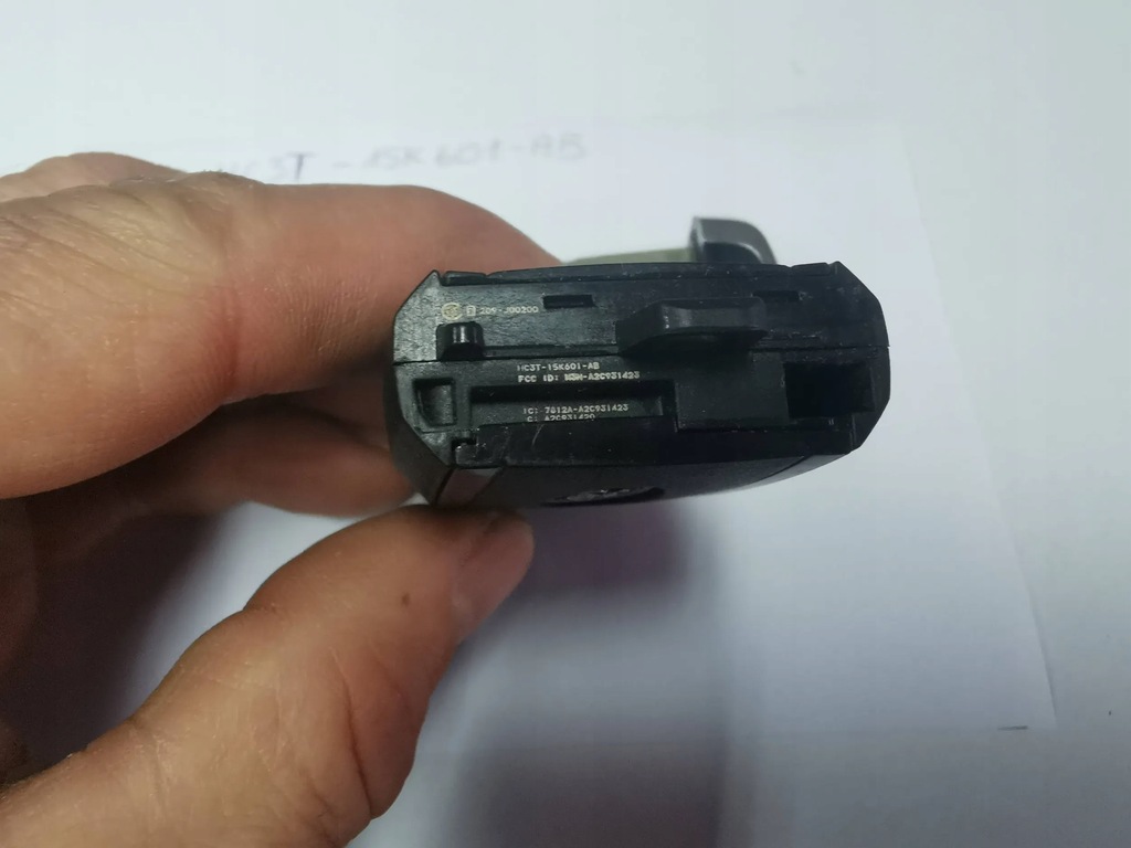 фото №6, Ford ecosport ключ ключ pilot оригинал 315 mhz hc3t-15k601-ab