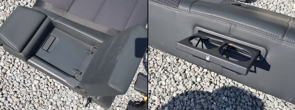 фото №12, Сиденья + обшивки полукожа чёрные / opel vectra c gts hb хэтчбек / комплект