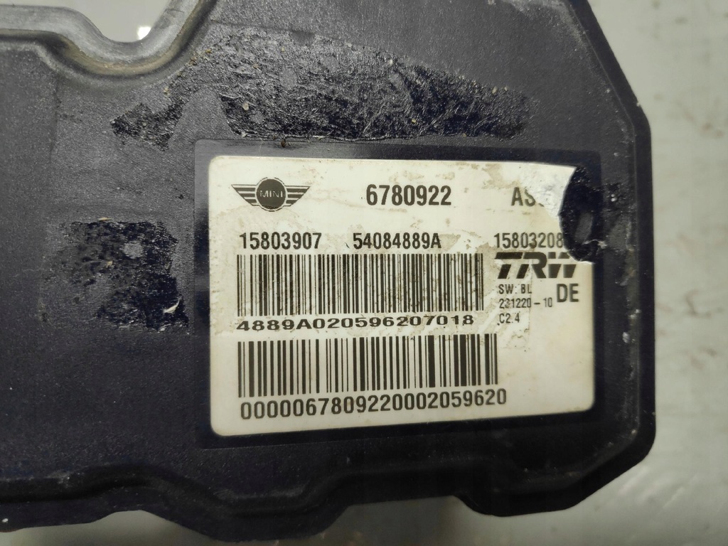 фото №6, Mini cooper r56 насос блок управления abs 6780922