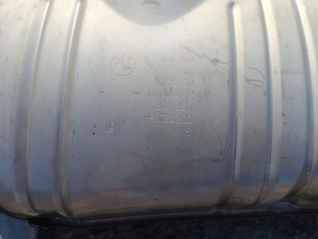 фото №7, Bmw g12 гаситель конечный n63 5.0i 8649959