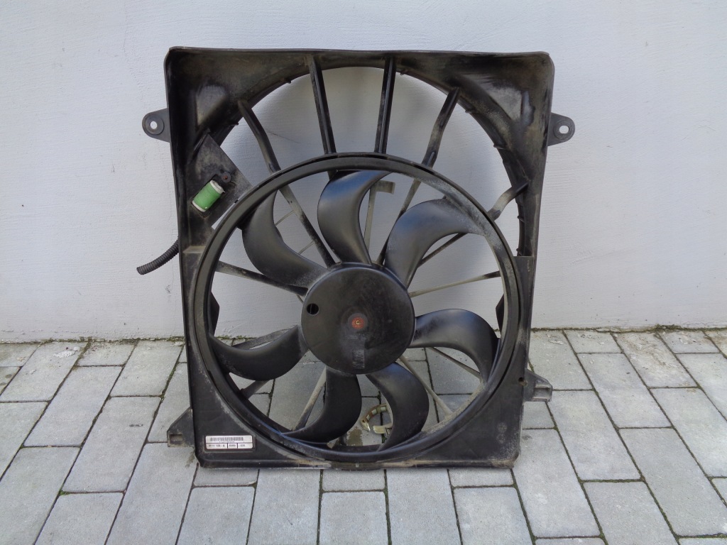 фото №1, Вентилятор + резистор jeep cherokee kk 2.8 crd