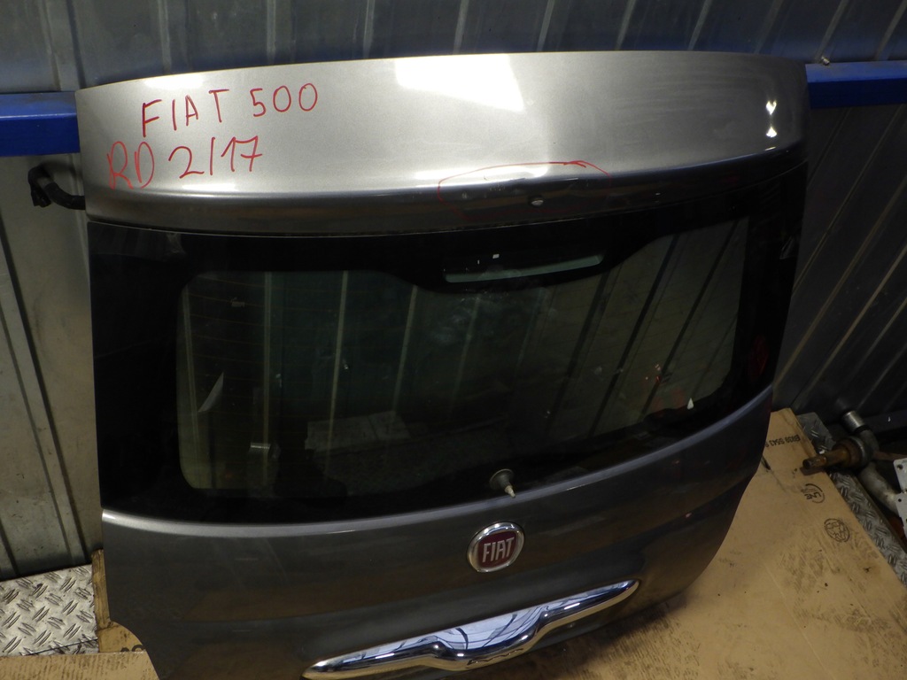 фото №1, Крышка багажника задняя задняя багажника fiat 500