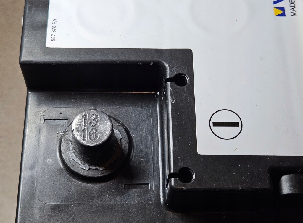 Акумулятор jaguar - land rover agm - 80ah 800a 84% Доставка