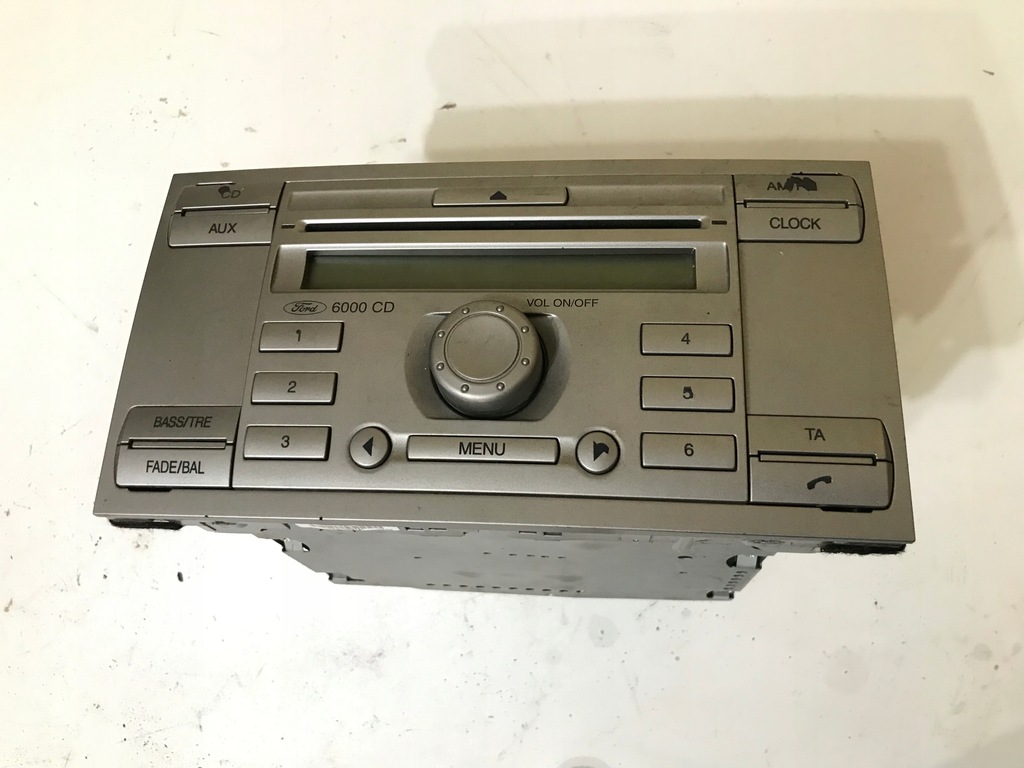 фото №2, Ford s-max mk1 galaxy радіопрогравач cd rds 6m2t18c815af