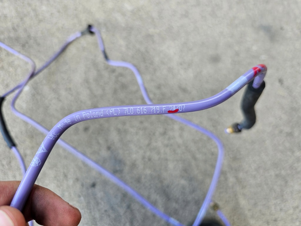 фото №6, Audi q7 4l 07r шланг підвіска 7l0616719f